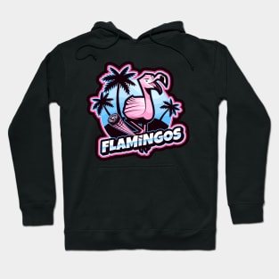 Flamingos Main Logo Hoodie